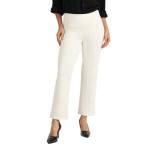 high rise straight pants